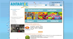 Desktop Screenshot of antartic.fr